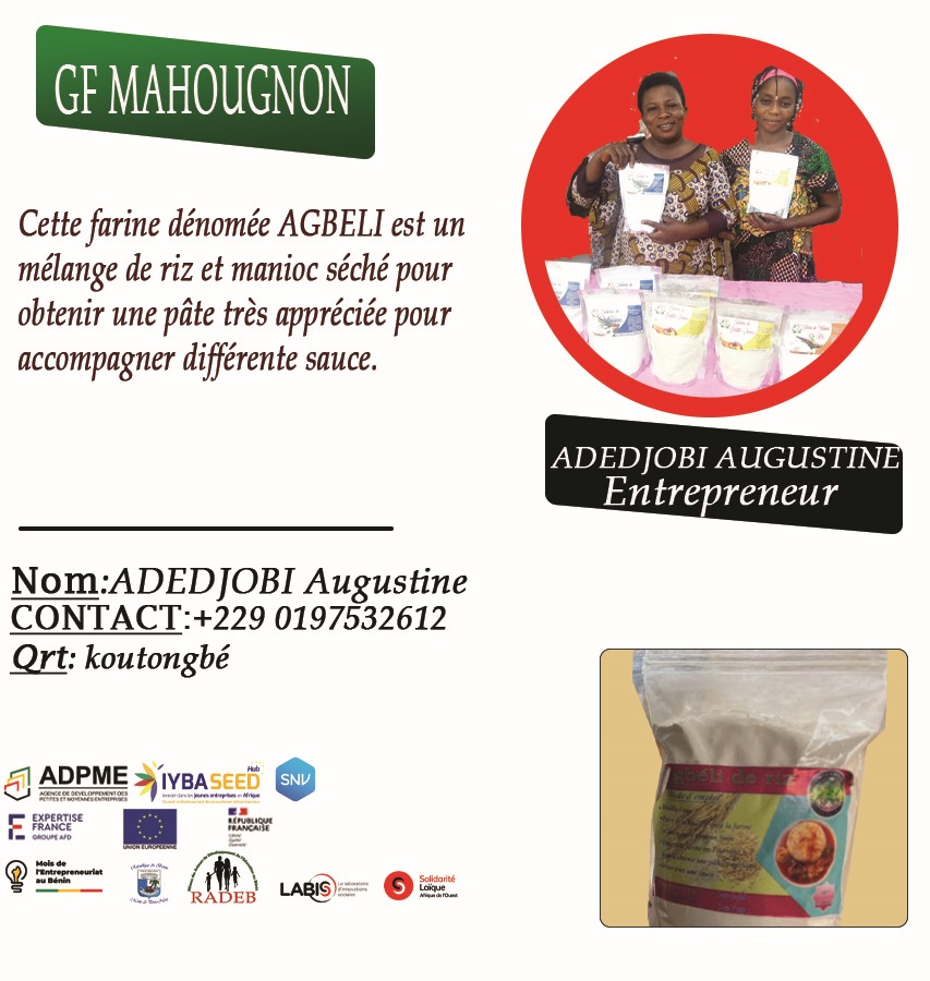 Collaboration entre le LABIS et la Mairie de Porto-Novo pour valoriser les entrepreneurs: GF MAHOUGNON