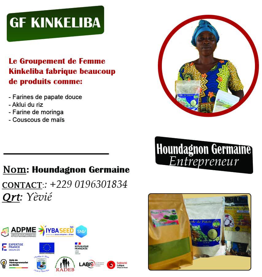 Collaboration entre le LABIS et la Mairie de Porto-Novo pour valoriser les entrepreneurs: GF  KINKÉLIBA