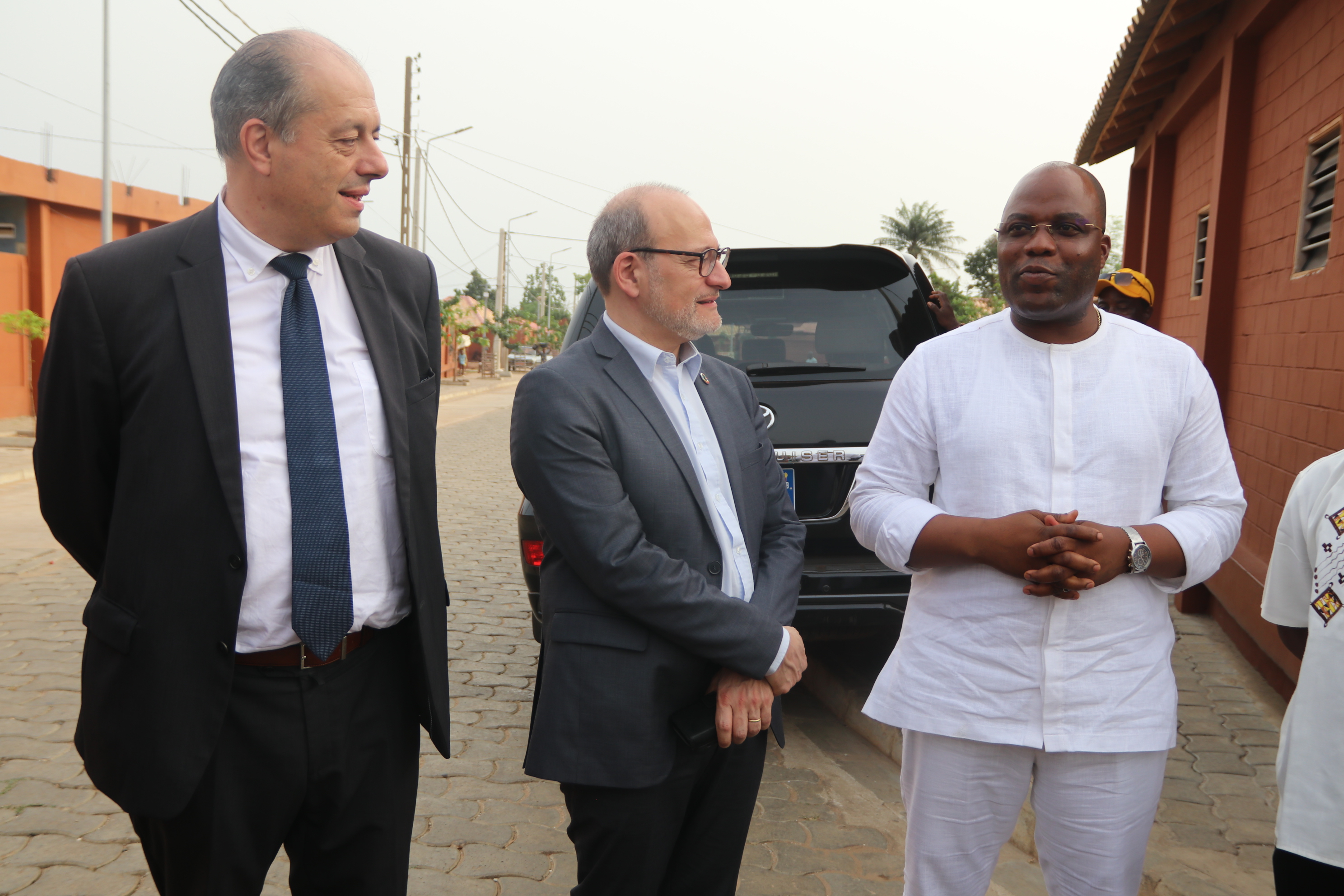 Projet "Porto-Novo, Ville Verte"/ Promenade piétonne