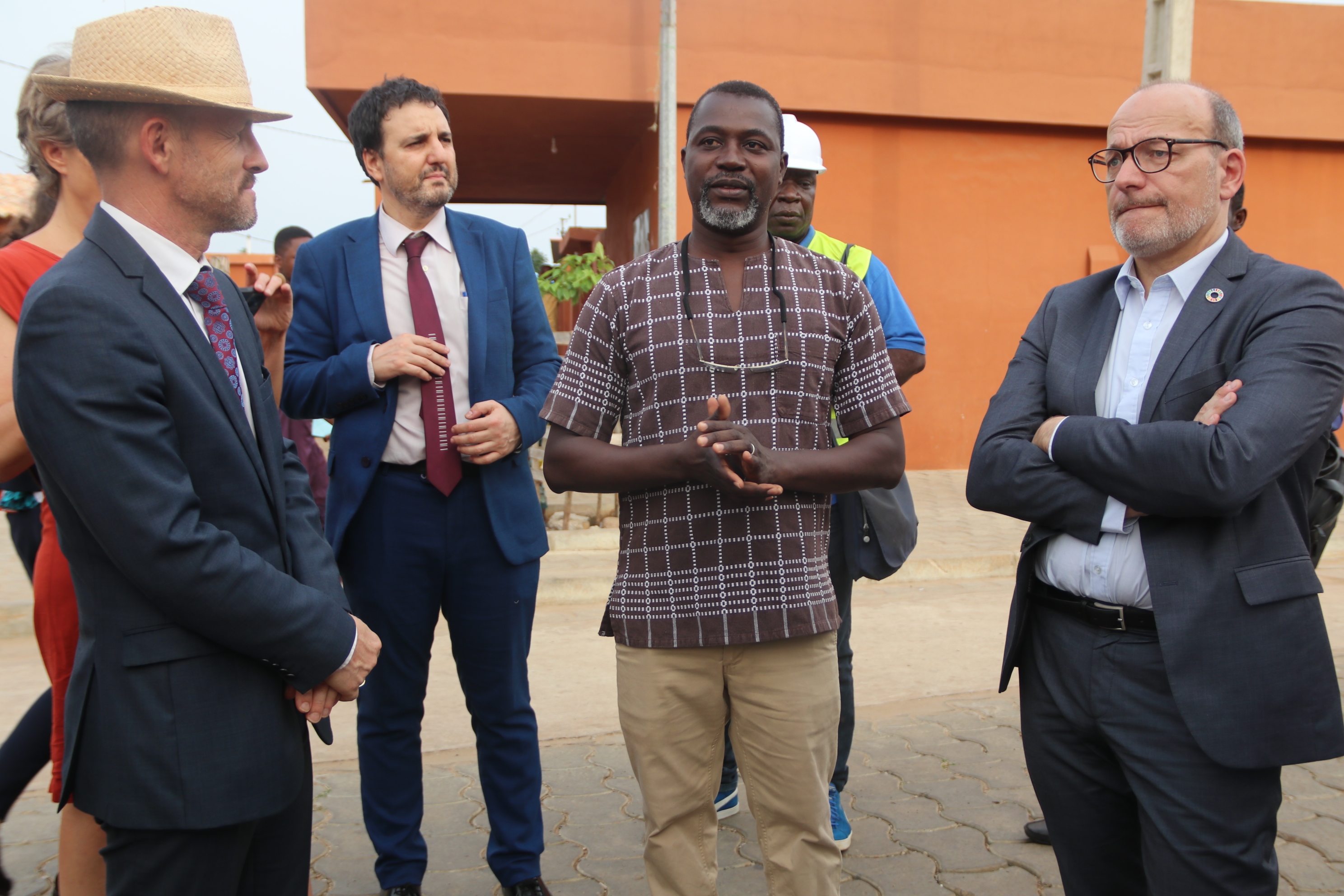 Projet "Porto-Novo, Ville Verte"/ Promenade piétonne