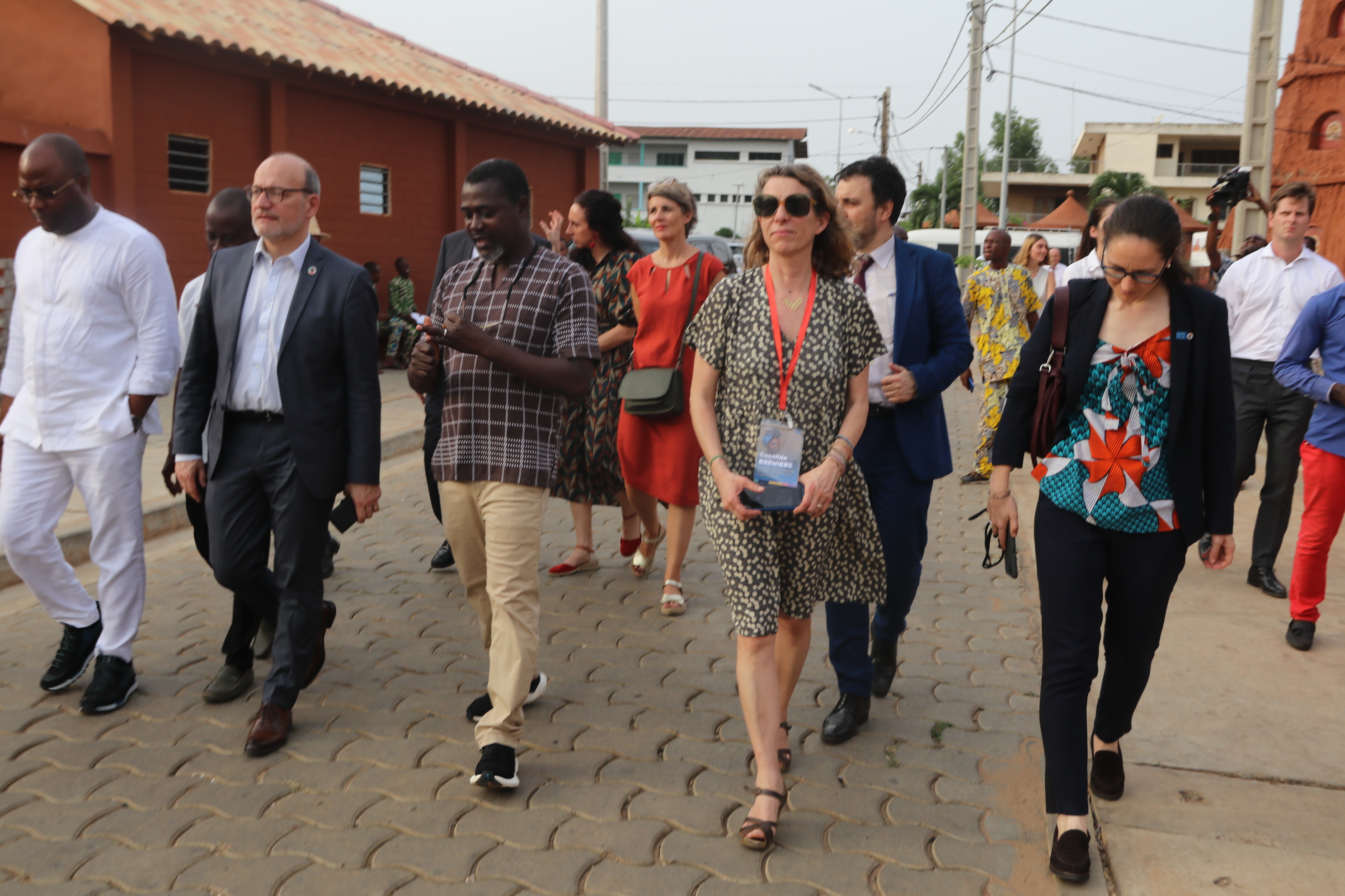 Projet "Porto-Novo, Ville Verte"/ Promenade piétonne
