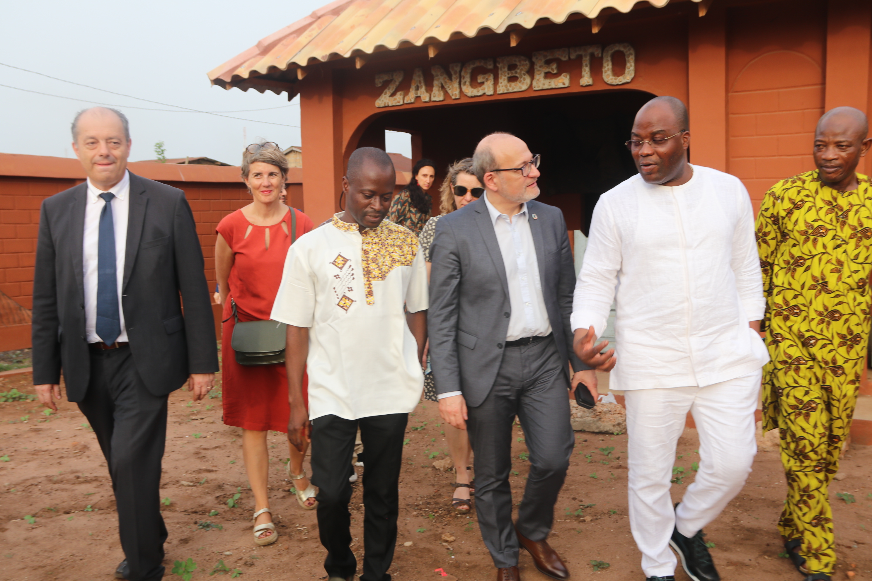 Projet "Porto-Novo, Ville Verte"/ Promenade piétonne