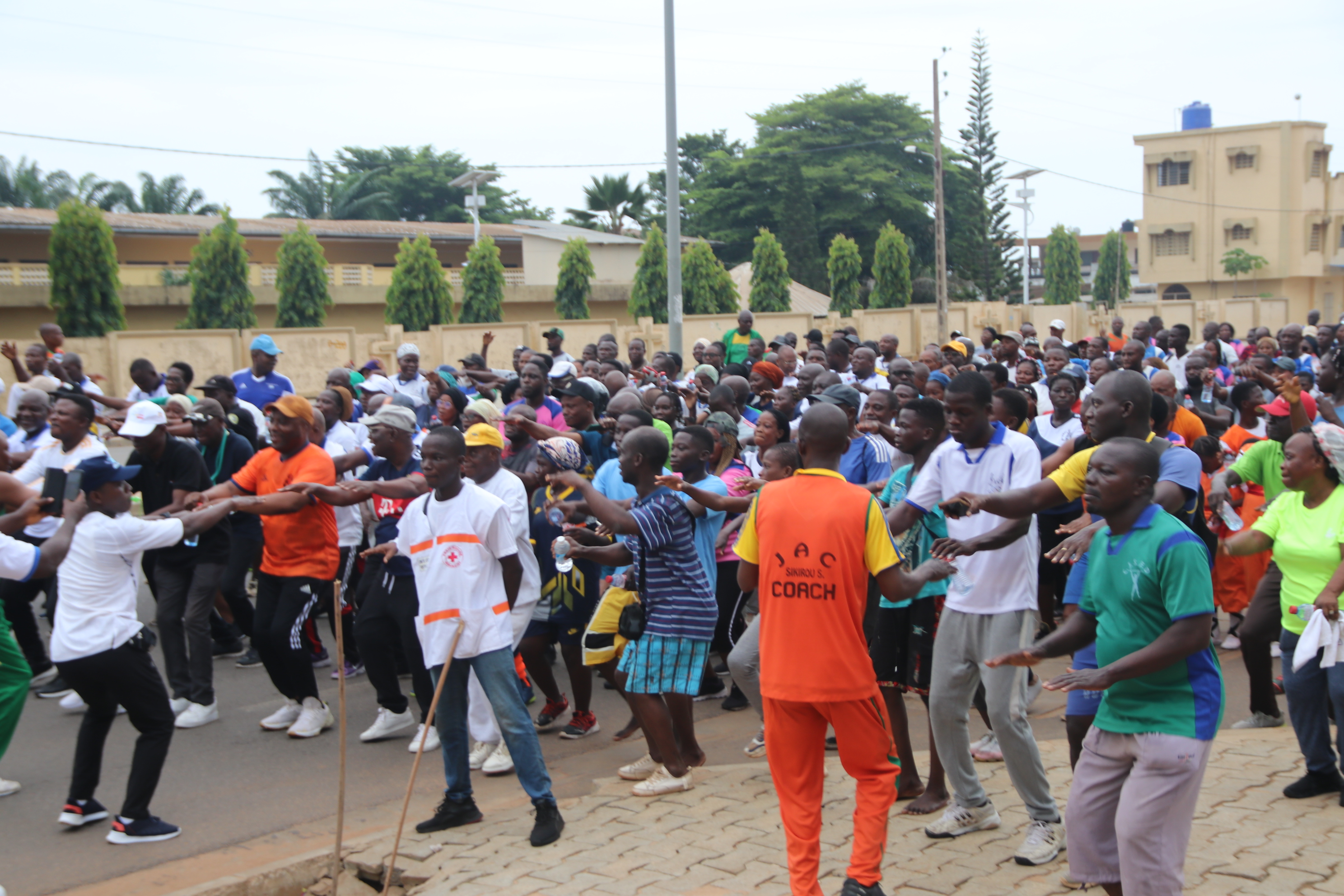 Porto Sport : L'esplanade de l'Assemblée nationale, située dans le 3ème arrondissement de Porto-Novo, a accueilli le 8ème épisode de l'événement.