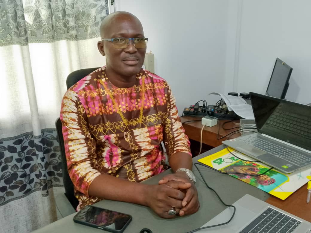 Mairie de Porto-Novo  Blaise D.  AWOUEKOUN, nouveau Directeur des Affaires Administratives et Financières prend service
