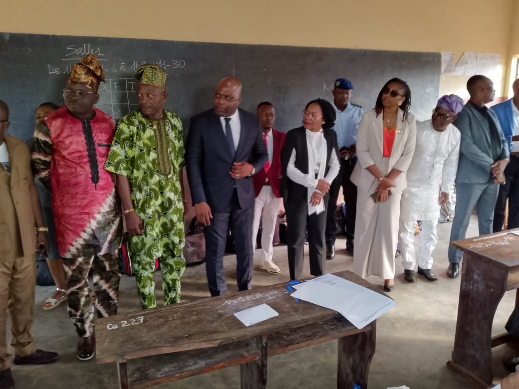 Lancement du BAC 2025 au CEG Les Cocotiers à Tokpota