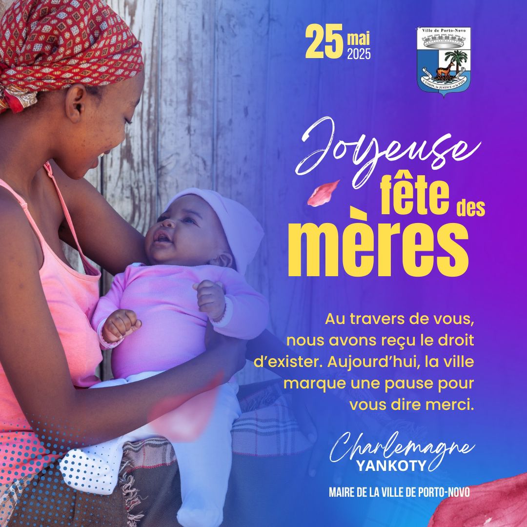 Le Maire Charlemagne N. YANKOTY, souhaite une bonne célébration aux femmes.